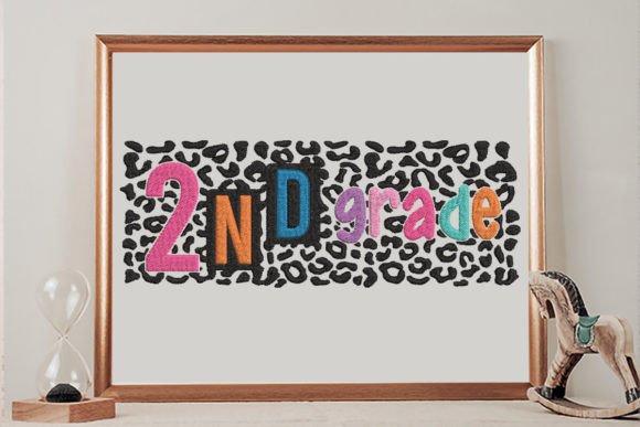 2nd Grade Leopard Review for Real Embroidery Projects