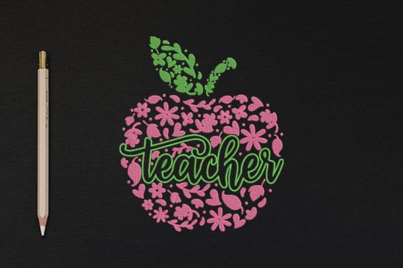 Apple Made of Flowers