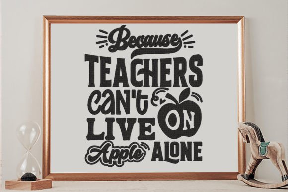 Because Teachers Can’t Live on Apple Alone