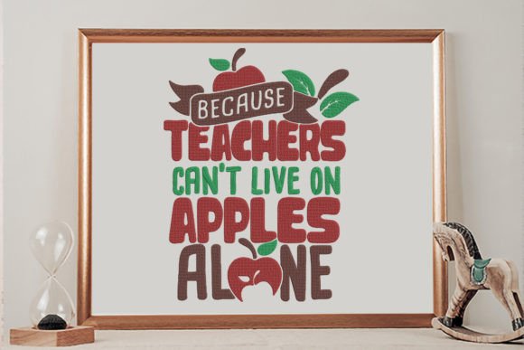 Because Teachers Can’t Live on Apples