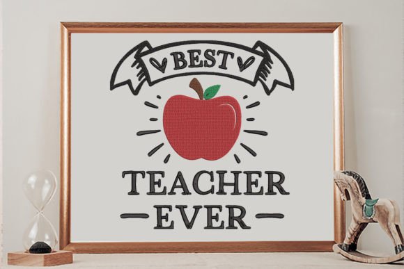Best Teacher Ever: A Seasonal Embroidery Review