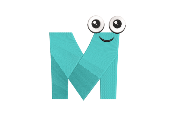 Funny Letter M: A Smart Embroidery Choice for Small Business Branding