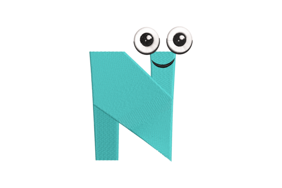 Funny Letter N Embroidery Design Review