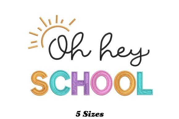 Hey School: A Boutique Sweatshirt Embroidery Review