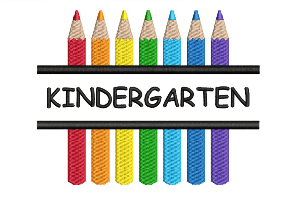 Kindergarten Split Pencil
