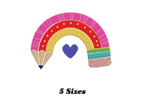 Rainbow Pencil: A Playful, Practical Embroidery Design Worth Your Thread