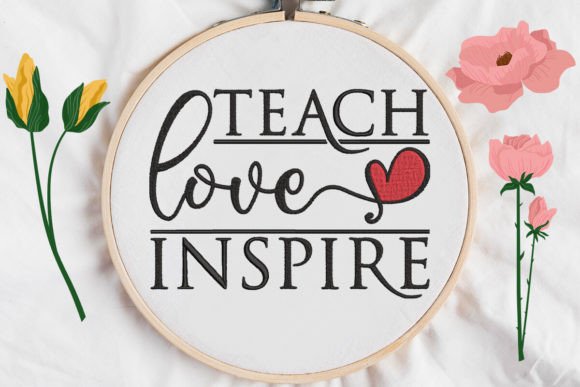 Teach, Love, Inspire: A Boutique Sweatshirt Embroidery Review